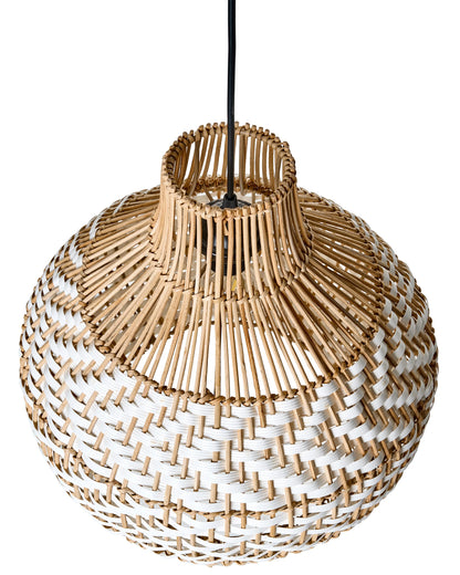  Pendant Lamp YAUCO Rattan White
