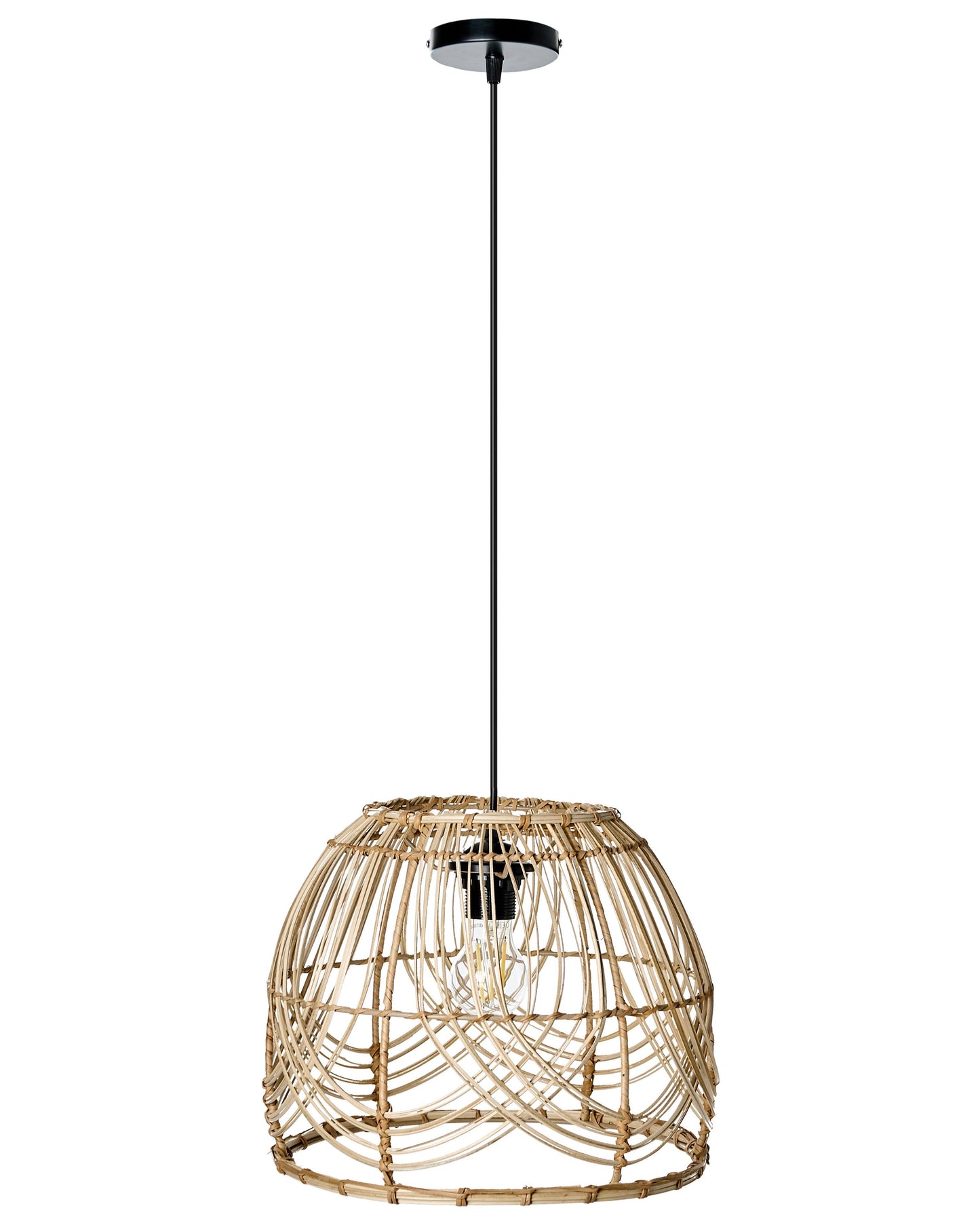 Pendant Lamp POSTRERO Rattan Natural