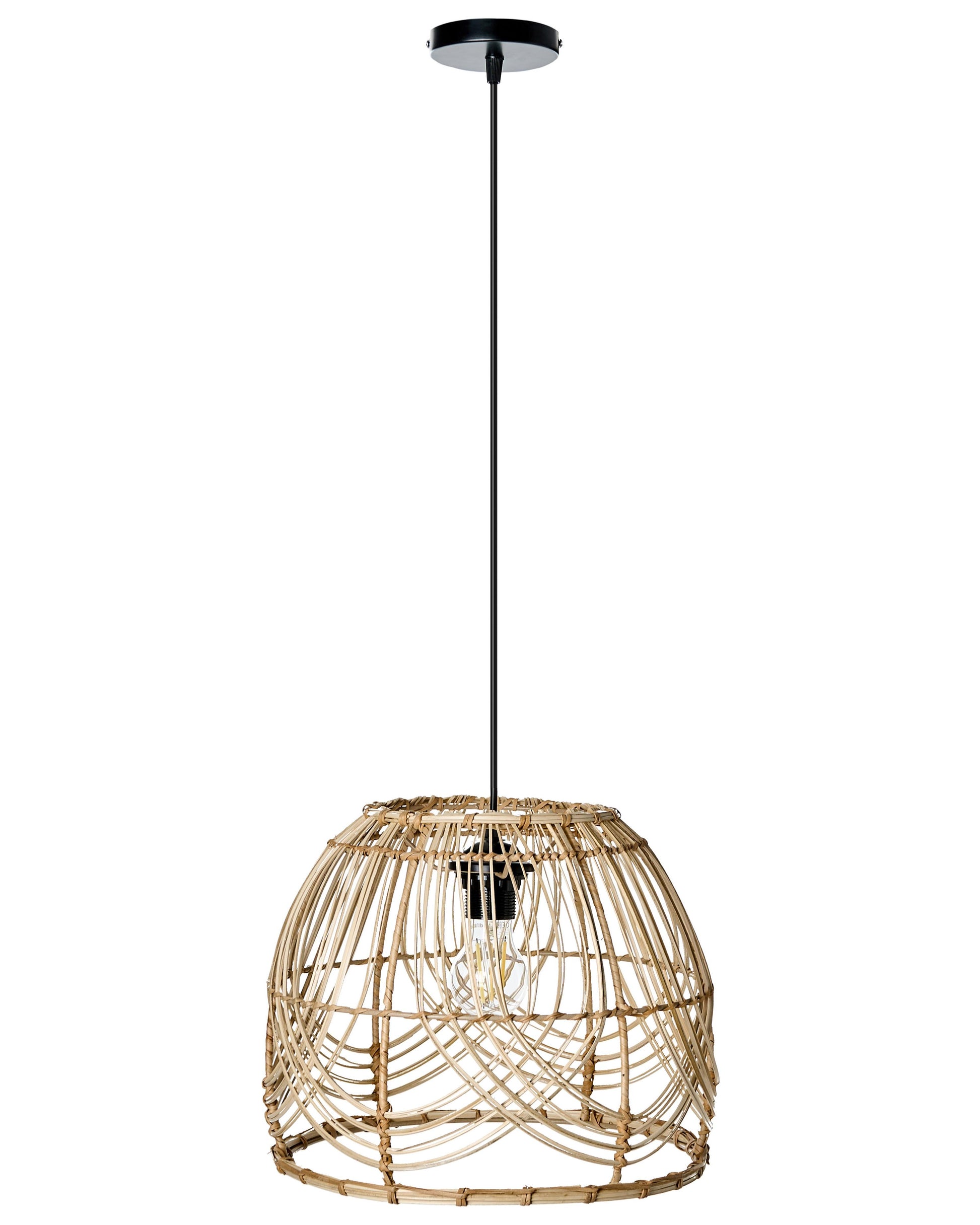 Pendant Lamp POSTRERO Rattan Natural