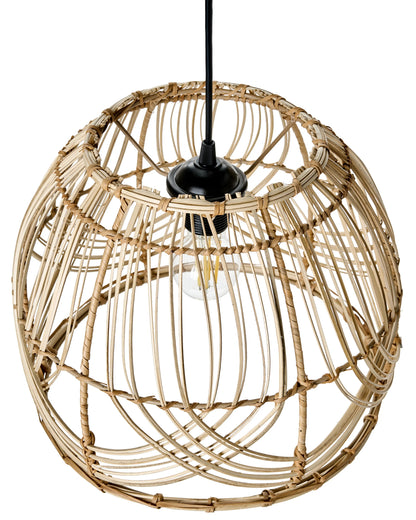  Pendant Lamp POSTRERO Rattan Natural