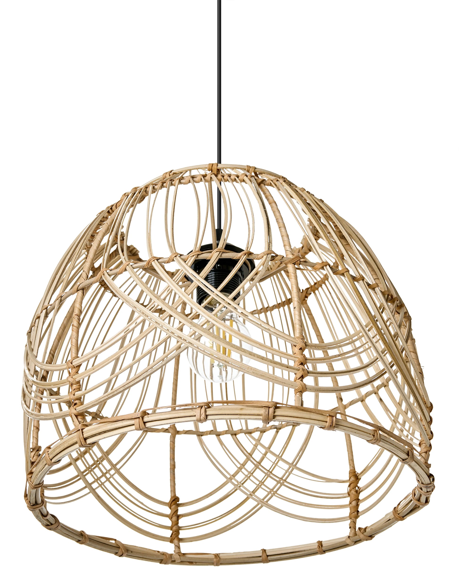  Pendant Lamp POSTRERO Rattan Natural