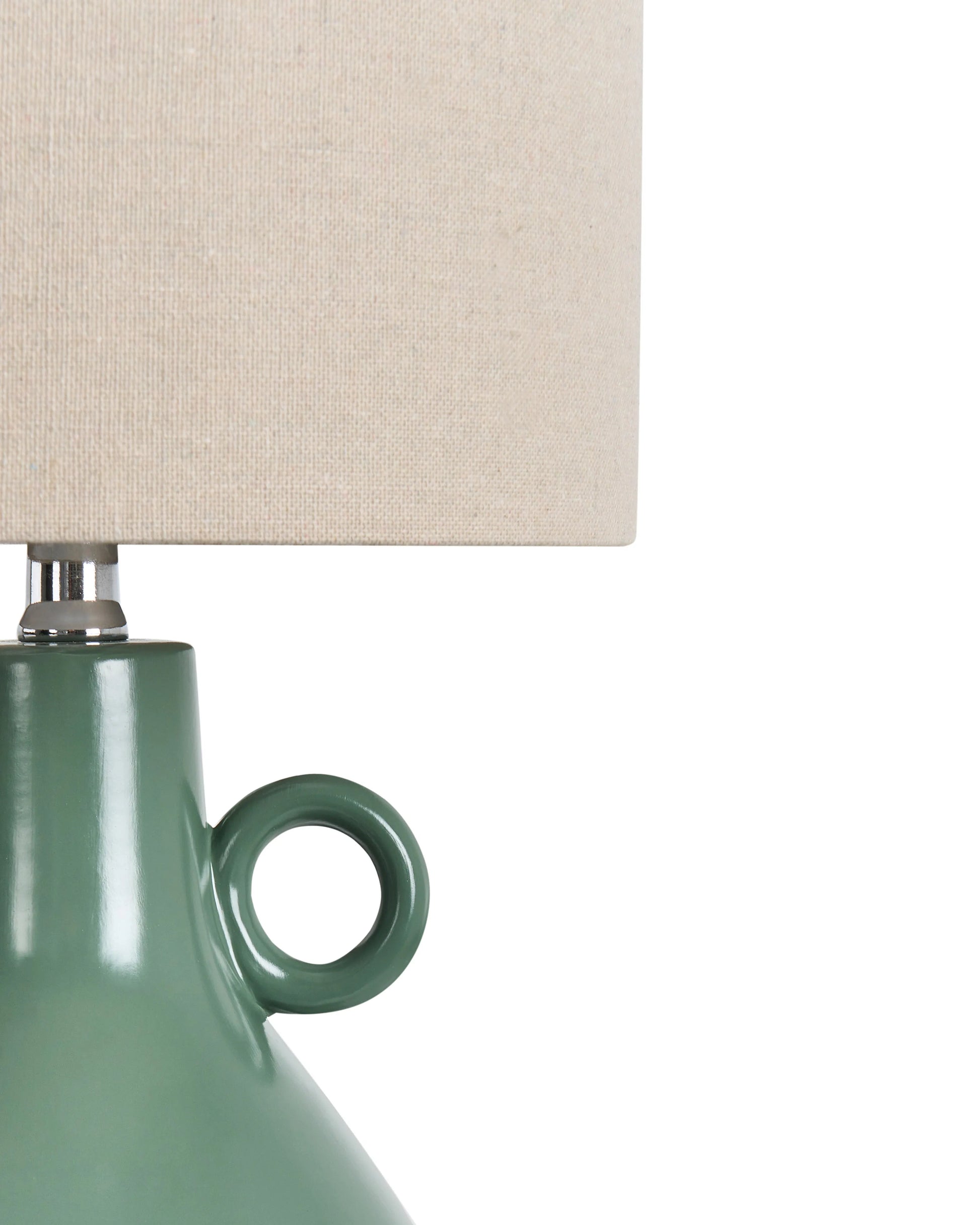  Table Lamp KERULEN Ceramic Green