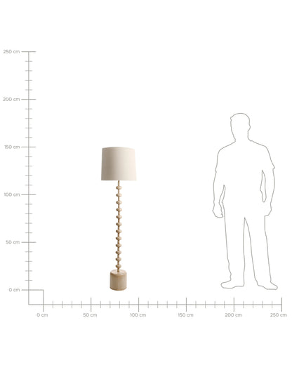  Floor Lamp KRIOS Metal Light Brown